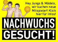 Wasserball Nachwuchs gesucht!