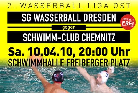 Dresdner Wasserballer vor Derby gegen Chemnitz