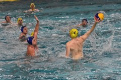 Spielszene vom Wasserball Pokalspiel Dresden gegen Erfurt