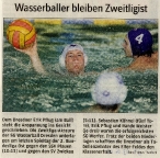 Wasserballer bleiben Zweitligist