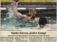 Starke Nerven, großer Kampf