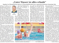 Unter Wasser ist alles erlaubt