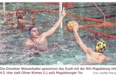 Oliver Kirmes zielt …