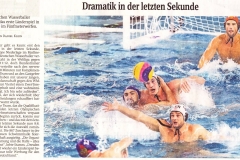 Dramatik in der letzten Sekunde