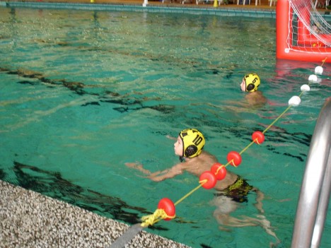 Die Dresdner Jugend Wasserballer in Zwickau, 13.10.2012