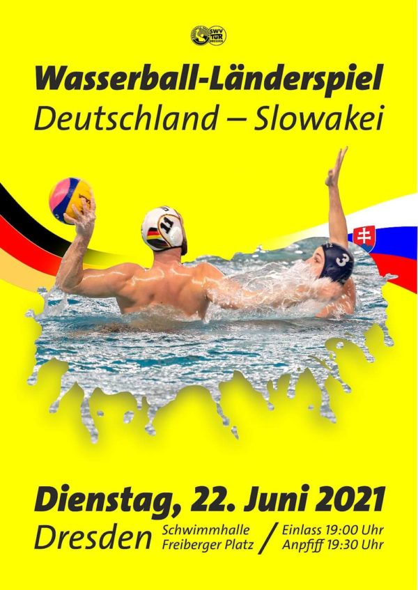 Wasserball L nderspiel Deutschland Slowakei Abteilung Wasserball 