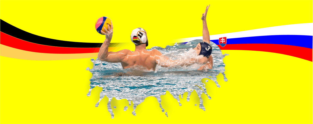 Wasserball Länderspiel Deutschland gegen Slowakei in Dresden
