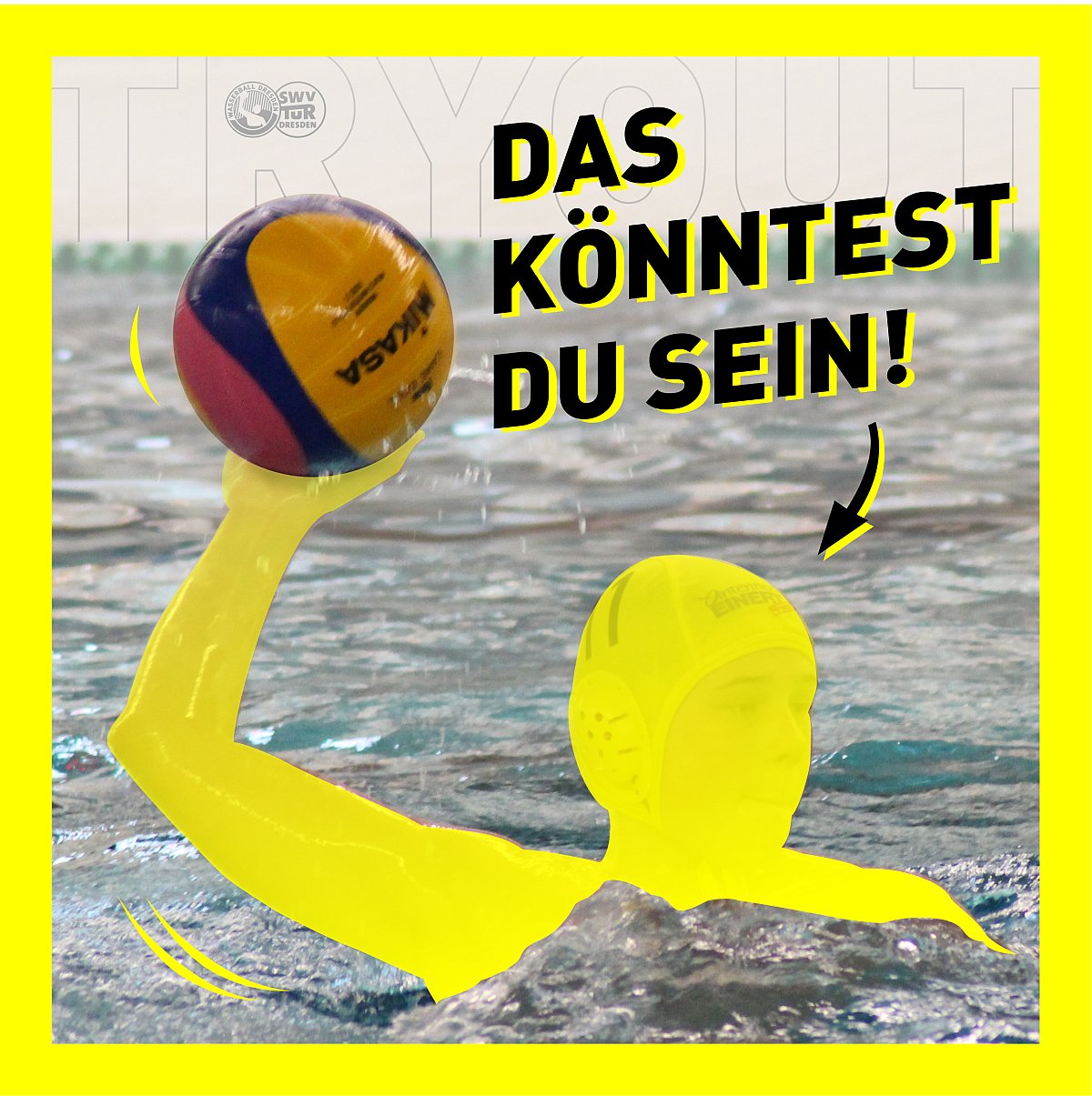 Wasserball Probetraining Dresden 2022