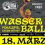 Wasserball Pokalspiel Dresden gegen Erfurt am 18. März 2023