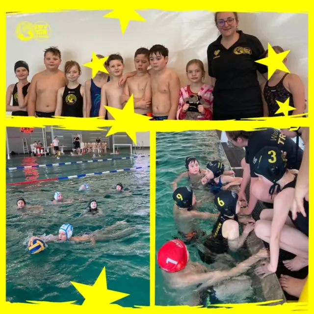 Auch unsere jüngsten Wasserballer der U10 waren am Wochenende aktiv und sammelten beim Wasserfloh-Cup in Zwickau erste Wettkampferfahrung.
Das erste Spiel gegen Erfurt ging deutlich mit 0:10 verloren, doch im Spiel gegen Görlitz lief es besser und die Mannschaft verlor das sehr enge Spiel erst im 4-Meter-Werfen mit 5:6.
Gegen Auerbach gelang dann der erste Sieg (7:2), bevor man sich am Ende Chemnitz mit 3:7 geschlagen geben musste.
Es war ein ereignisreicher Tag, an dem viel erlebt und gelernt wurde.
#swvtur #dresden #wasserball #teamplayer #sport #wasserfloh