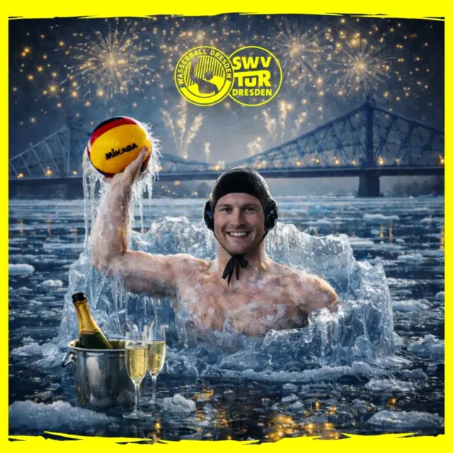 ✨ Wir wünschen allen Wasserballern und Wasserball-Fans eine unvergessliche Silvesternacht und einen erfolgreichen Start ins neue Jahr! 🤽
#SWVTuR #Dresden #Wasserball #Teamplayer #Germany #Silvester #HappyNewYear #GesundesNeues