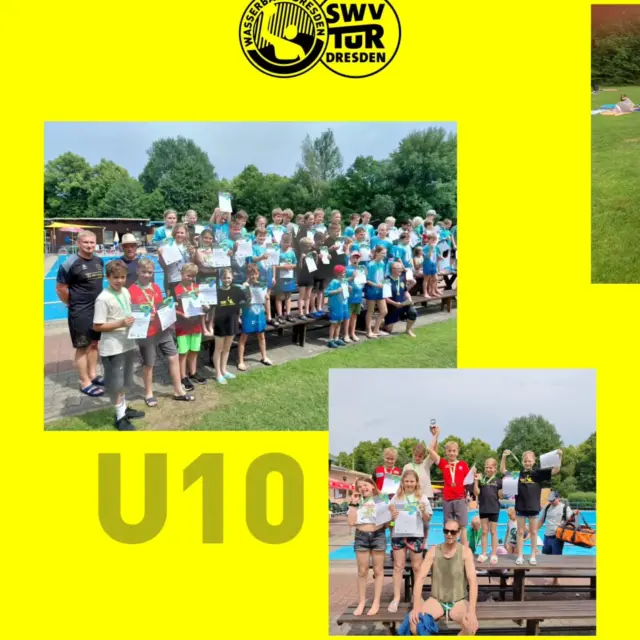 🤽 Erfolgreicher Saisonabschluss bei den Vogtlandspielen
Mit über 30 Kindern in den Altersklassen U10, U12, U14 und U16 waren unsere Nachwuchsteams am vergangenen Sonntag bei den Vogtlandspielen in Reumtengrün am Start.
🥉 U10: Nach dem Einzug ins kleine Finale setzte sich unser Team in einem spannenden Spiel knapp mit 4:3 gegen Zwickau durch und sicherte sich einen starken 3. Platz.
🥈 U12: Siege gegen Auerbach und Netzschkau sowie eine Niederlage gegen Plauen bedeuteten am Ende einen hervorragenden 2. Platz.
🥈 U14: Mit einem Sieg gegen Plauen II sowie einer Niederlage und einem Unentschieden gegen Chemnitz erkämpfte sich auch unsere U14 die Silbermedaille.
🥈 U16: Zwei Siege gegen Auerbach sowie eine Niederlage und ein Unentschieden gegen Chemnitz sorgten für die dritte Dresdner Silbermedaille des Tages.
Ein herzliches Dankeschön an die Sportfreunde aus Auerbach für die tolle Organisation und Durchführung des Turniers!
Damit geht für unsere Nachwuchsteams die Wettkampf-Saison 2025/26 zu Ende.
#Wasserball #Teamplayer #Dresden #Sachsen