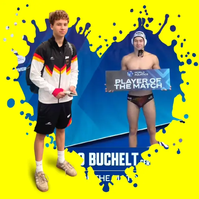 🤽‍♂️ Heute haben in der kroatischen Hauptstadt Zagreb die U16-Weltmeisterschaften im Wasserball begonnen.
💪 In den Kader für das deutsche Team hat es auch TuR-Mitglied Nico Buchelt geschafft. Der Dresdner trainiert und spielt seit 2024 sehr erfolgreich in Potsdam und konnte sich auch beim ersten Spiel der U16-Nationalmannschaft gegen Uruguay mit fünf Toren als „Player of the Match” auszeichnen.
Wir gratulieren ganz herzlich und wünschen weiterhin viel Erfolg für das Turnier!
#Wasserball #Dresden #Weltmeistertschaft #MVP